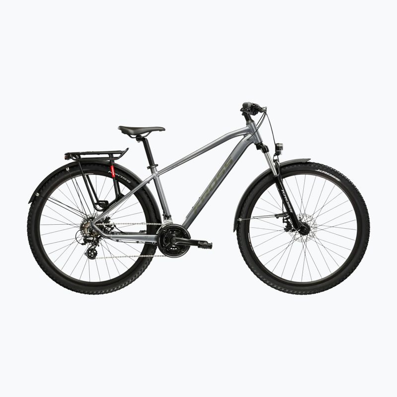 Kalnų dviratis KROSS Hexagon 2.0 EQ 29" grey/dark grey/gloss