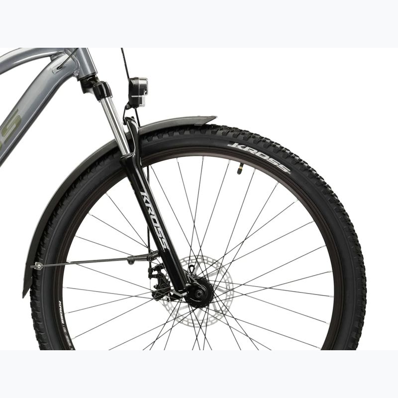 Kalnų dviratis KROSS Hexagon 2.0 EQ 29" grey/dark grey/gloss 6