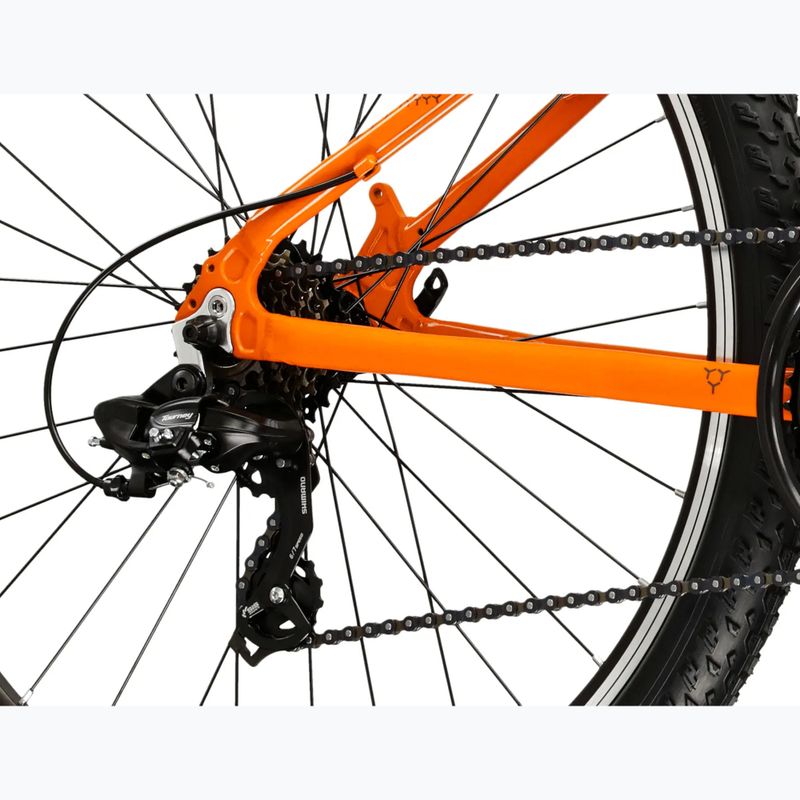 Kalnų dviratis KROSS Hexagon 1.0 26" orange/graphite/gloss 7