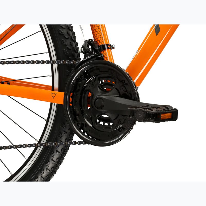 Kalnų dviratis KROSS Hexagon 1.0 26" orange/graphite/gloss 8