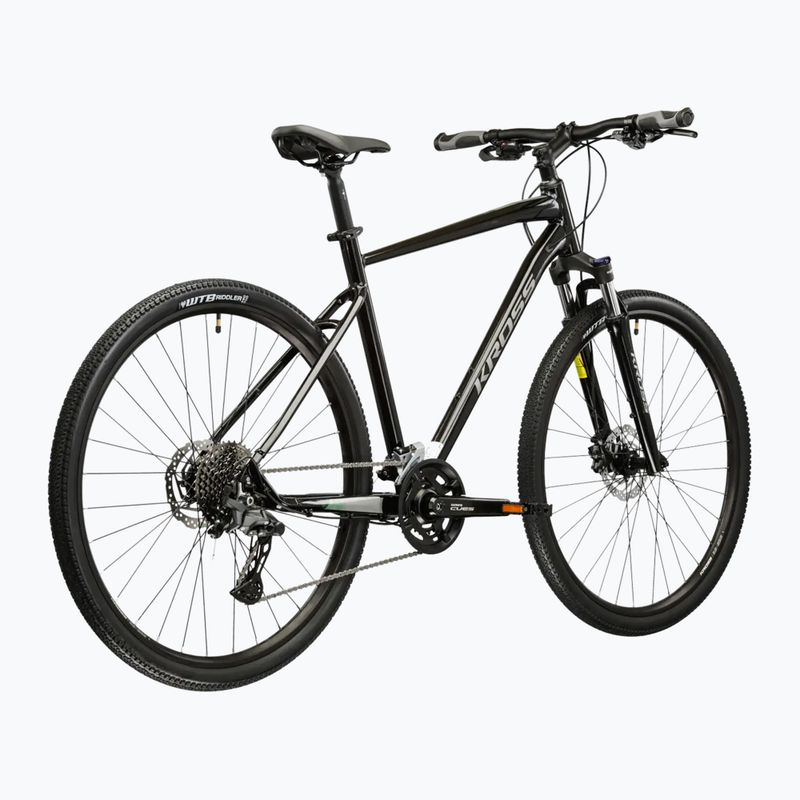 Kroso dviratis KROSS Evado 7.0 black/silver/gloss 3