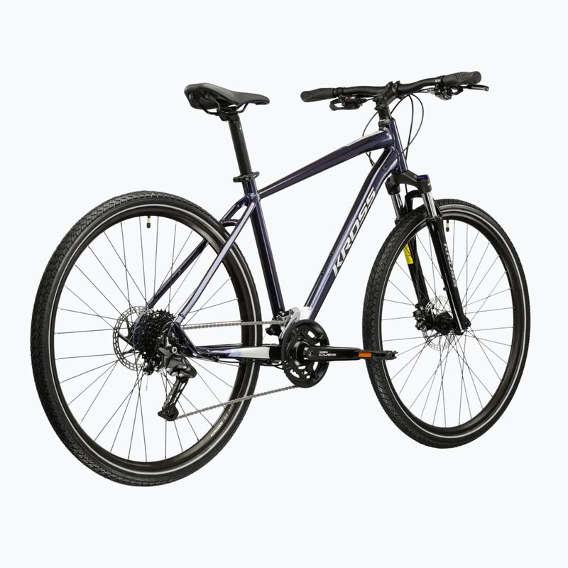 Kroso dviratis KROSS Evado 5.0 navy/silver/gloss 3