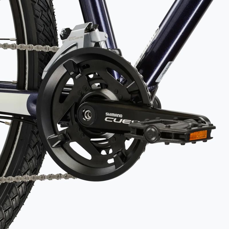 Kroso dviratis KROSS Evado 5.0 navy/silver/gloss 9