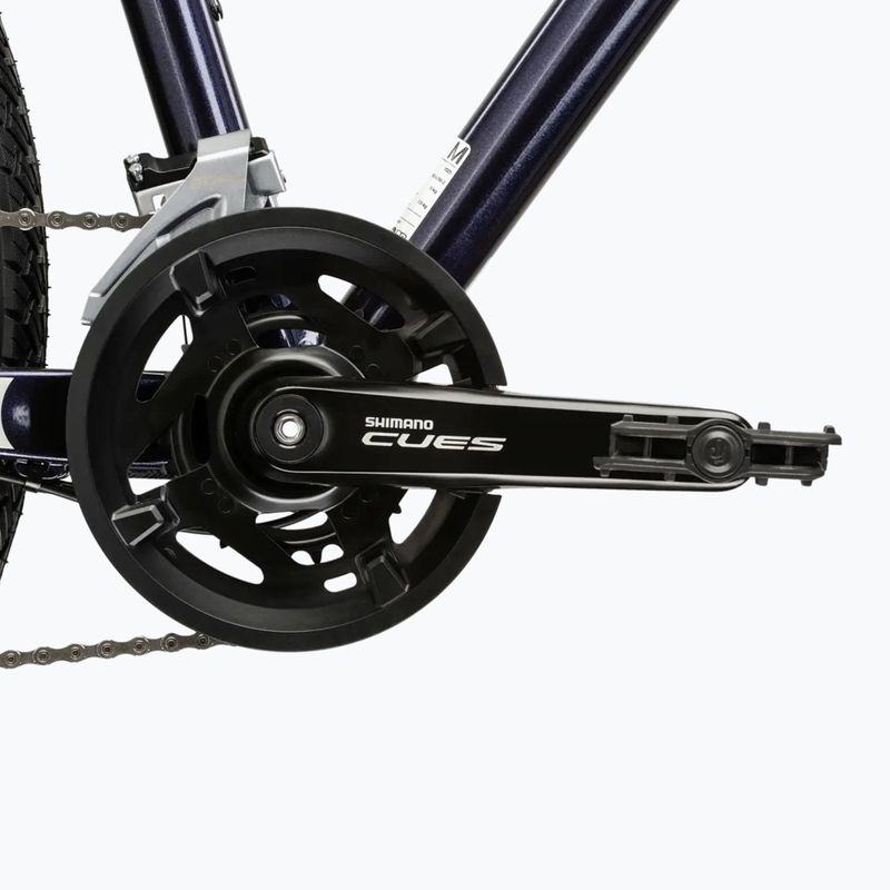 Kroso dviratis KROSS Evado 5.0 navy/silver/gloss 10