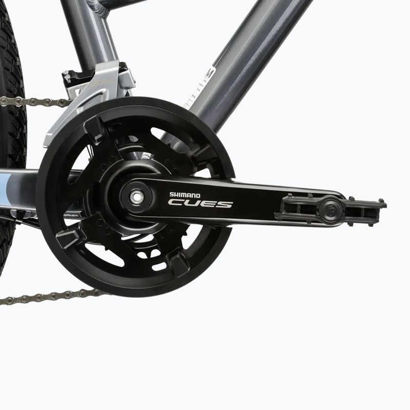 Moteriškas krosinis dviratis KROSS Evado 5.0 In grey/blue/gloss 10