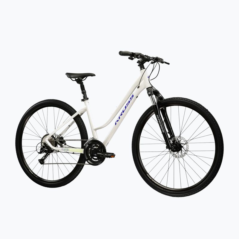 Moteriškas krosinis dviratis KROSS Evado 4.0 In grey/navy blue 2