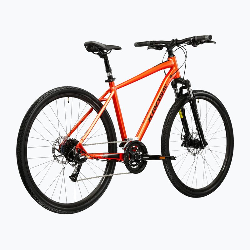 Kroso dviratis KROSS Evado 3.0 orange/black 3