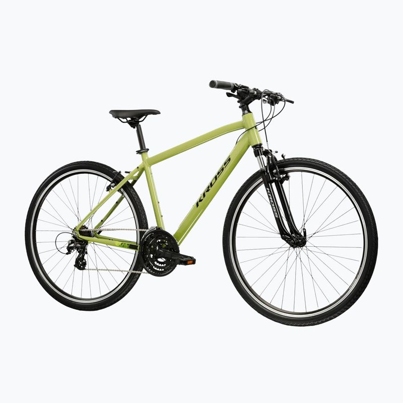 Kroso dviratis KROSS Evado 2.0 khaki/black 2