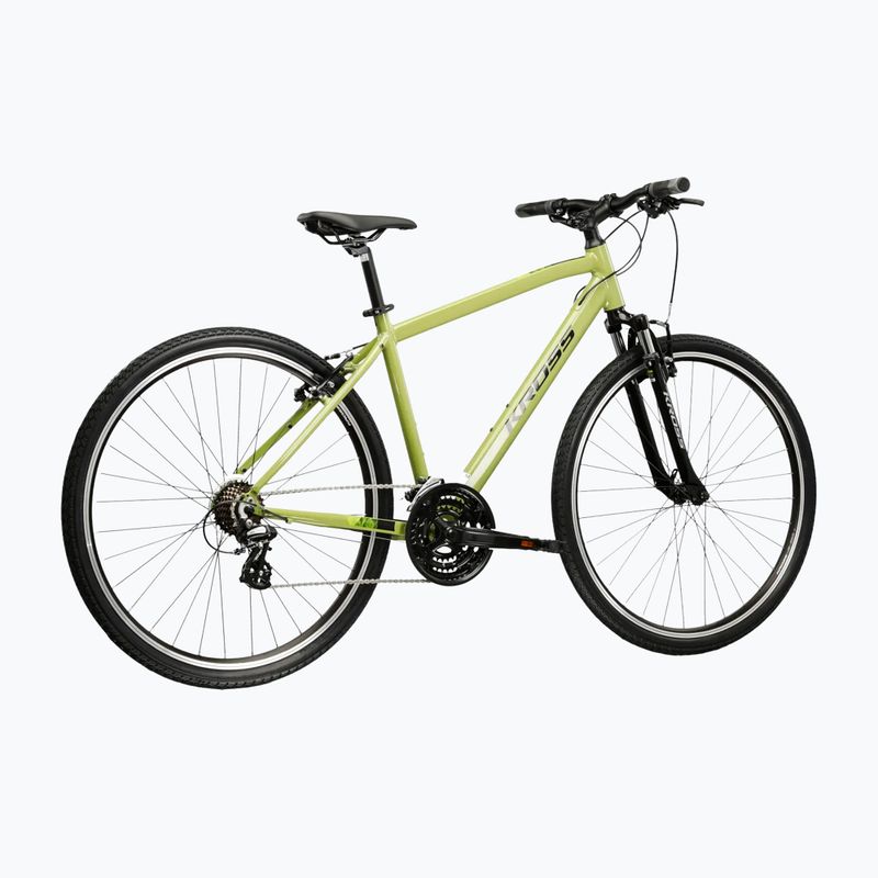 Kroso dviratis KROSS Evado 2.0 khaki/black 3