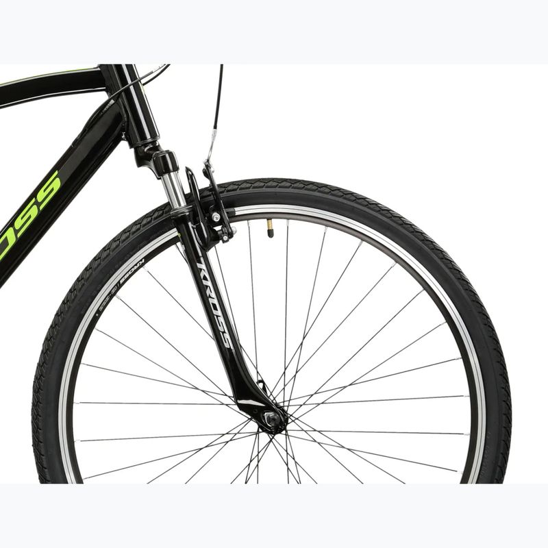 Kroso dviratis KROSS Evado 2.0 black/green 5