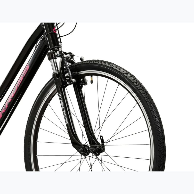 Moteriškas krosinis dviratis KROSS Evado 2.0 In black/pink 5