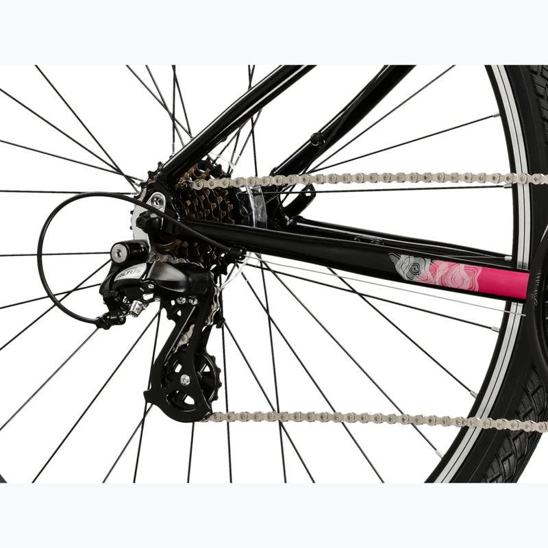 Moteriškas krosinis dviratis KROSS Evado 2.0 In black/pink 7