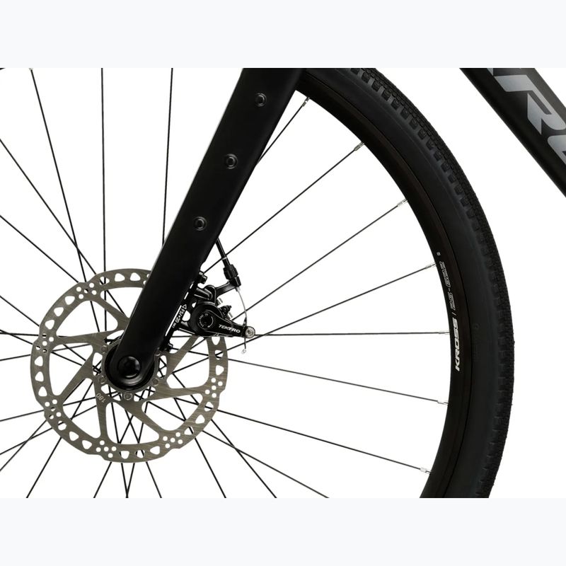 Gravel dviratis KROSS Esker 1.0 black/graphite/matte 8
