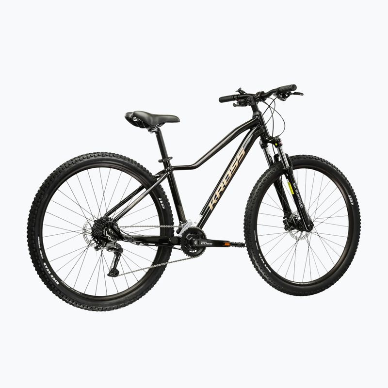 Moteriškas kalnų dviratis KROSS Lea 5.0 27,5" black/gold/gloss 3
