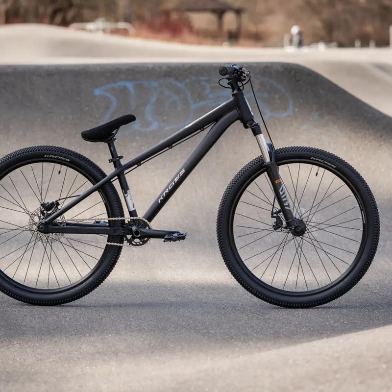 Dirt dviratis KROSS Spade 2.0 black/holo/matte 11