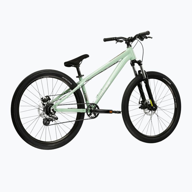 Dirt dviratis KROSS Spade 1.0 green/silver/gloss 3