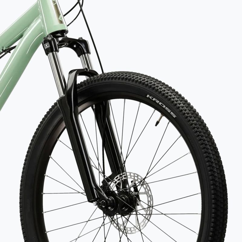 Dirt dviratis KROSS Spade 1.0 green/silver/gloss 6