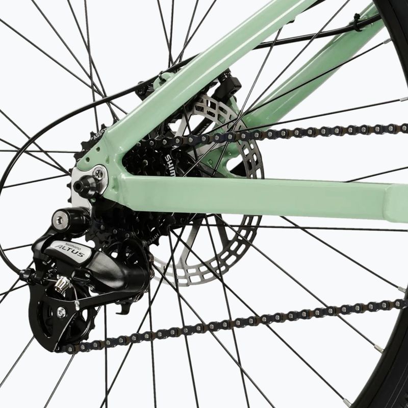 Dirt dviratis KROSS Spade 1.0 green/silver/gloss 8