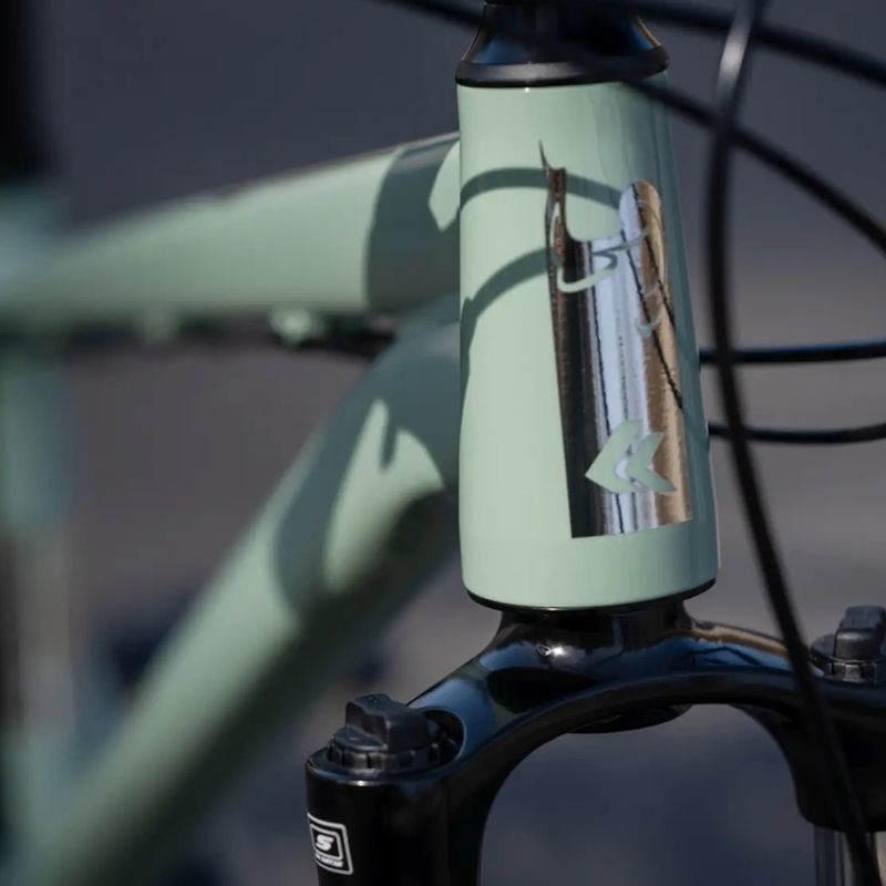 Dirt dviratis KROSS Spade 1.0 green/silver/gloss 14