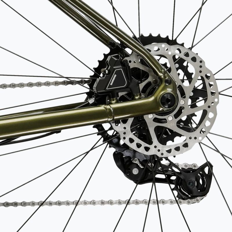 Gravel dviratis KROSS Esker 1.0 FL green/graphite/gloss 10