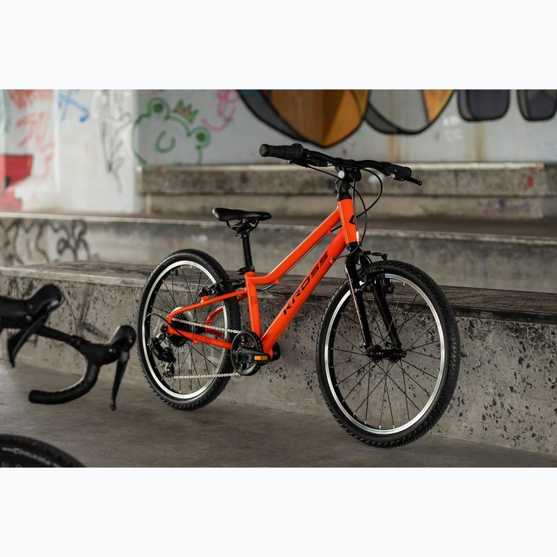 Vaikiškas dviratis KROSS Liftie 20 orange/black/gloss 12