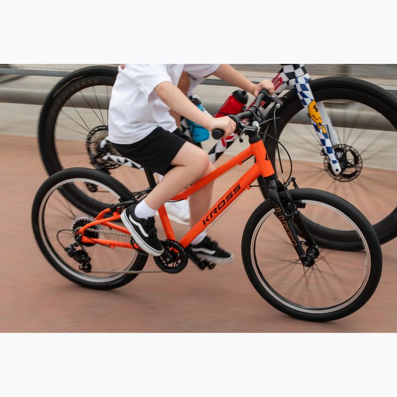 Vaikiškas dviratis KROSS Liftie 20 orange/black/gloss 15