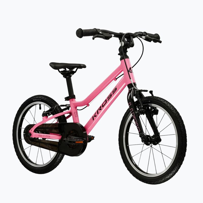 Vaikiškas dviratis KROSS Liftie 16 pink/black/gloss 2