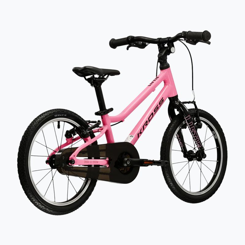 Vaikiškas dviratis KROSS Liftie 16 pink/black/gloss 3