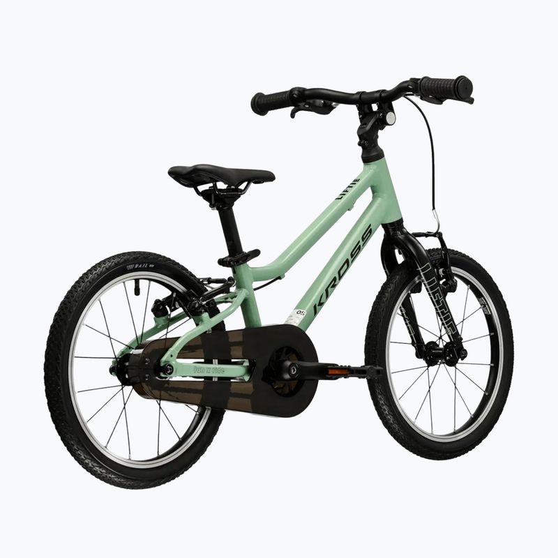 Vaikiškas dviratis KROSS Liftie 16 green/black/matte 3