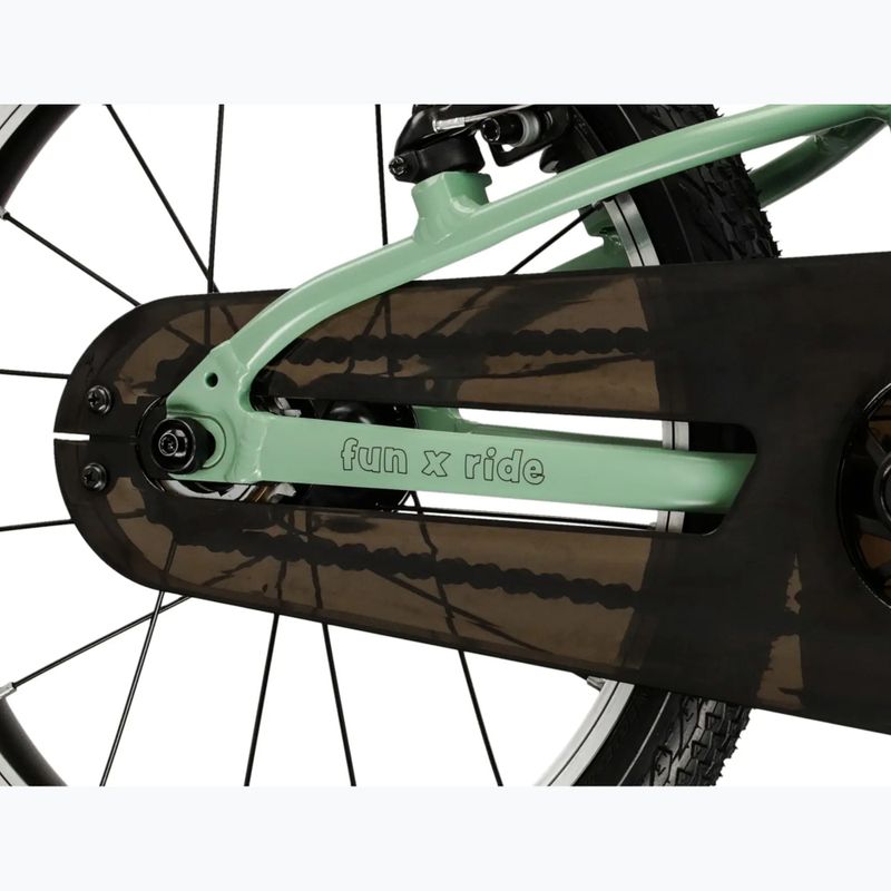 Vaikiškas dviratis KROSS Liftie 16 green/black/matte 7