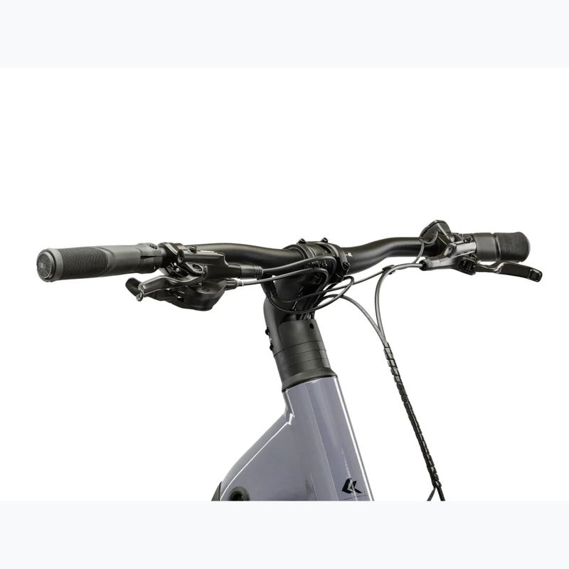 Elektrinis dviratis KROSS Influx Suv Hybrid 1.0 820Wh LS gray/black/gloss 4