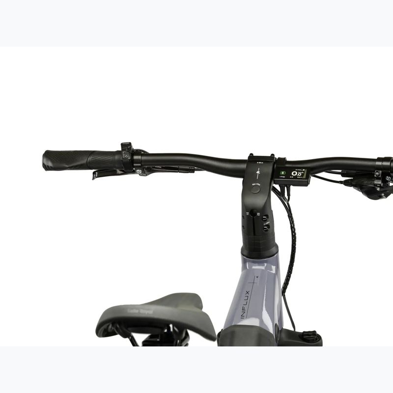 Elektrinis dviratis KROSS Influx Suv Hybrid 1.0 820Wh LS gray/black/gloss 5