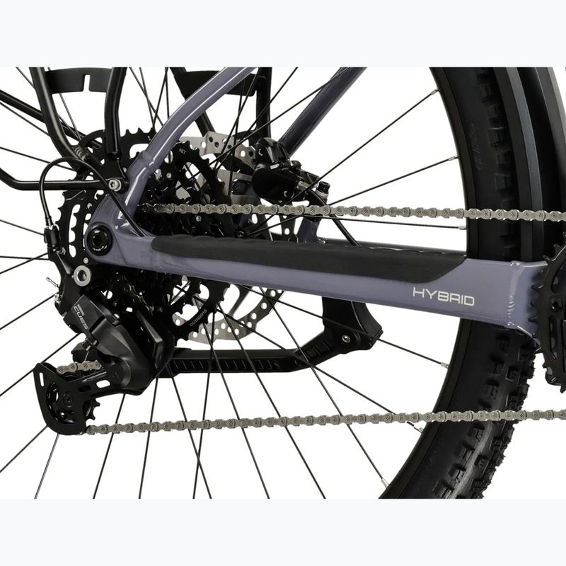 Elektrinis dviratis KROSS Influx Suv Hybrid 1.0 820Wh LS gray/black/gloss 8