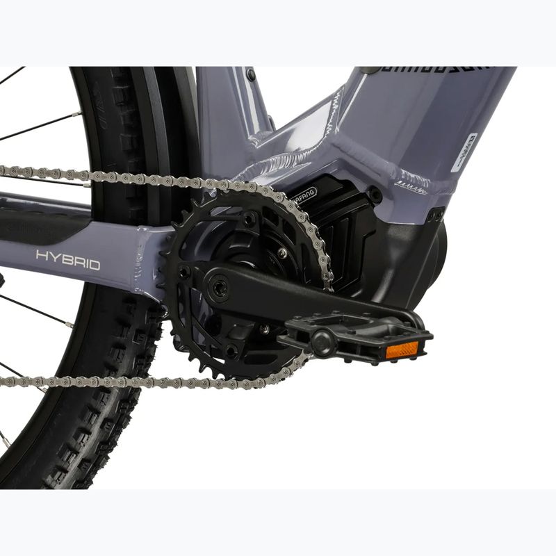 Elektrinis dviratis KROSS Influx Suv Hybrid 1.0 820Wh LS gray/black/gloss 9