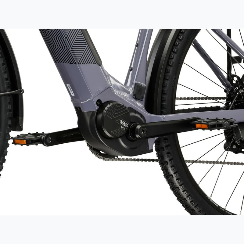 Elektrinis dviratis KROSS Influx Suv Hybrid 1.0 820Wh LS gray/black/gloss 10