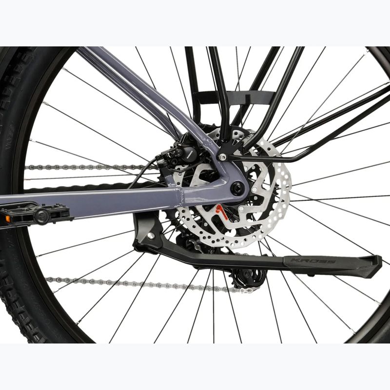 Elektrinis dviratis KROSS Influx Suv Hybrid 1.0 820Wh LS gray/black/gloss 11