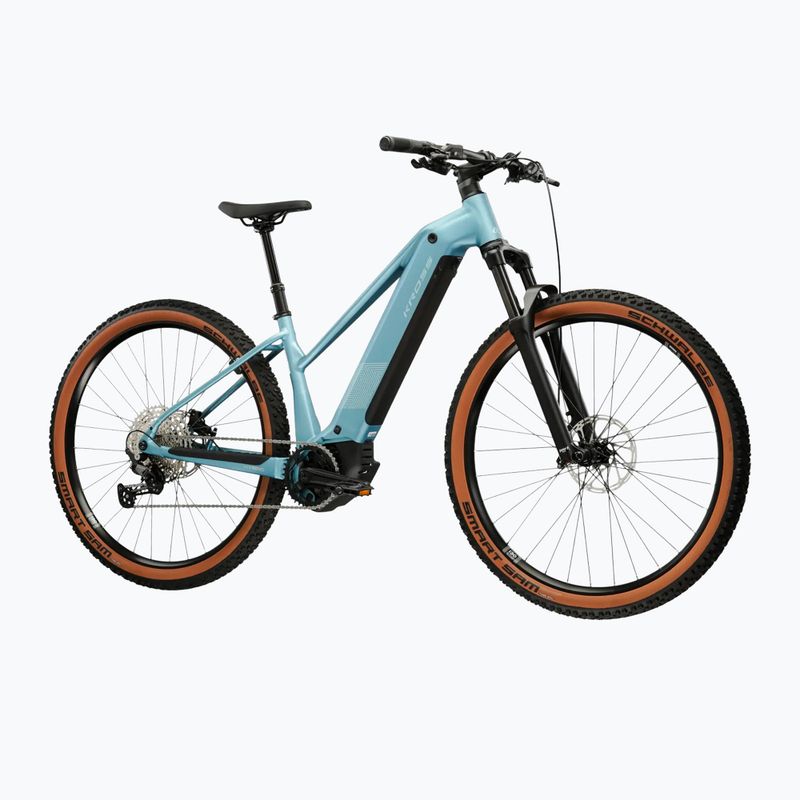 Moteriškas elektrinis dviratis KROSS Influx Hyb 4.0 W 29 cells 800 Wh blue/light blue/matte 2