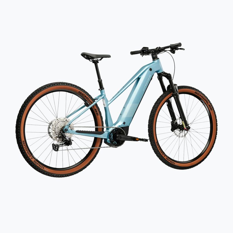 Moteriškas elektrinis dviratis KROSS Influx Hyb 4.0 W 29 cells 800 Wh blue/light blue/matte 3