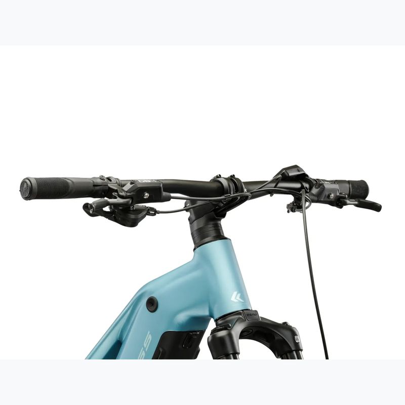 Moteriškas elektrinis dviratis KROSS Influx Hyb 4.0 W 29 cells 800 Wh blue/light blue/matte 4