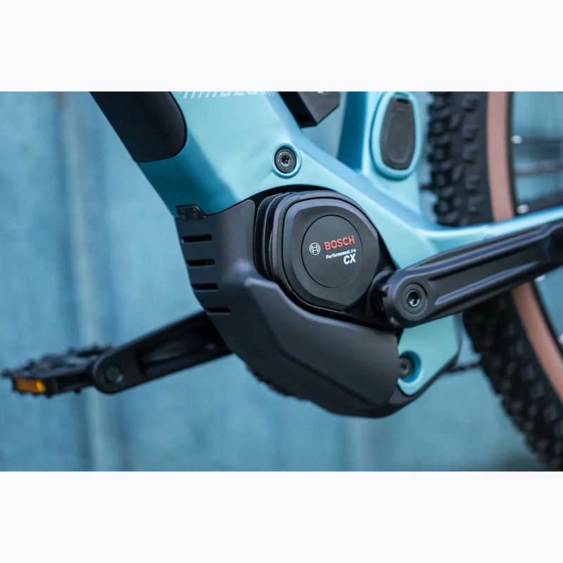 Moteriškas elektrinis dviratis KROSS Influx Hyb 4.0 W 29 cells 800 Wh blue/light blue/matte 16