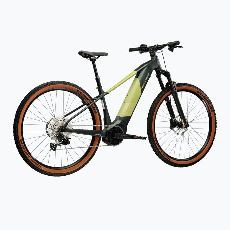 Elektrinis dviratis KROSS Influx Hyb 4.0 29 el. 800 Mh green/khaki/matte 3