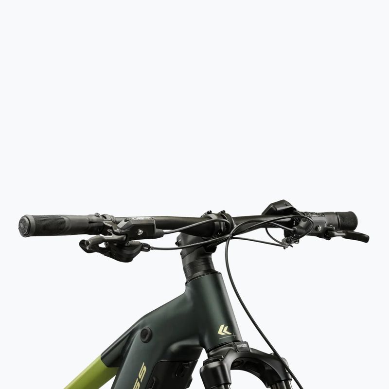 Elektrinis dviratis KROSS Influx Hyb 4.0 29 el. 800 Mh green/khaki/matte 4