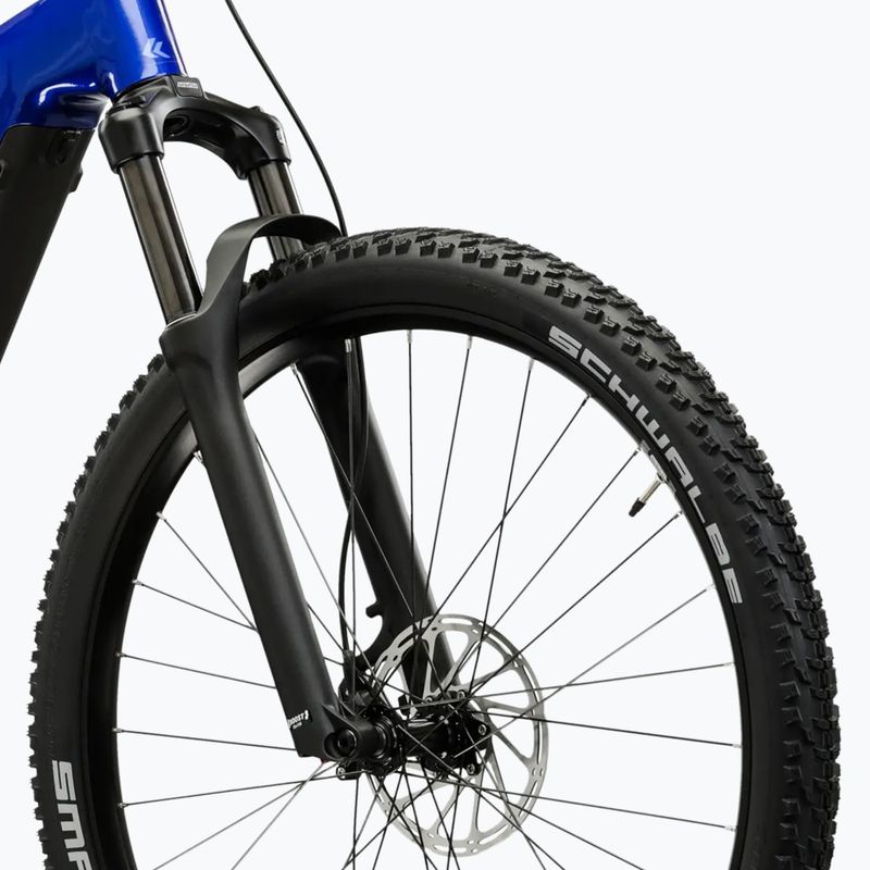 Elektrinis dviratis KROSS Influx Hyb 4.0 29 el. 800 Mh blue/light blue/gloss 6