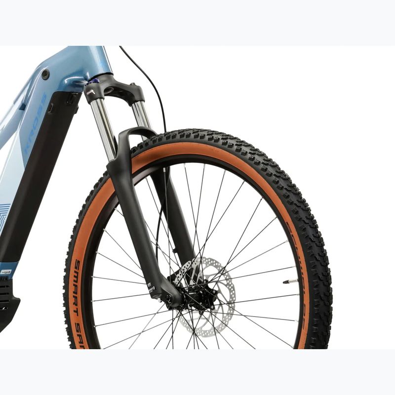 Moteriškas elektrinis dviratis KROSS Influx Hyb 3.0 29 el. 800 Wh blue/light blue/gloss 6