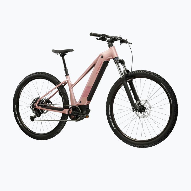 Moteriškas elektrinis dviratis KROSS Influx Hyb 3.0 29 el. 800 Wh pink/burgundy/matte 2