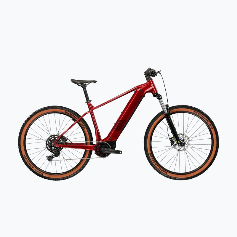 Elektrinis dviratis KROSS Influx Hyb 2.0 29 el. 600 Wh ruby/black/gloss