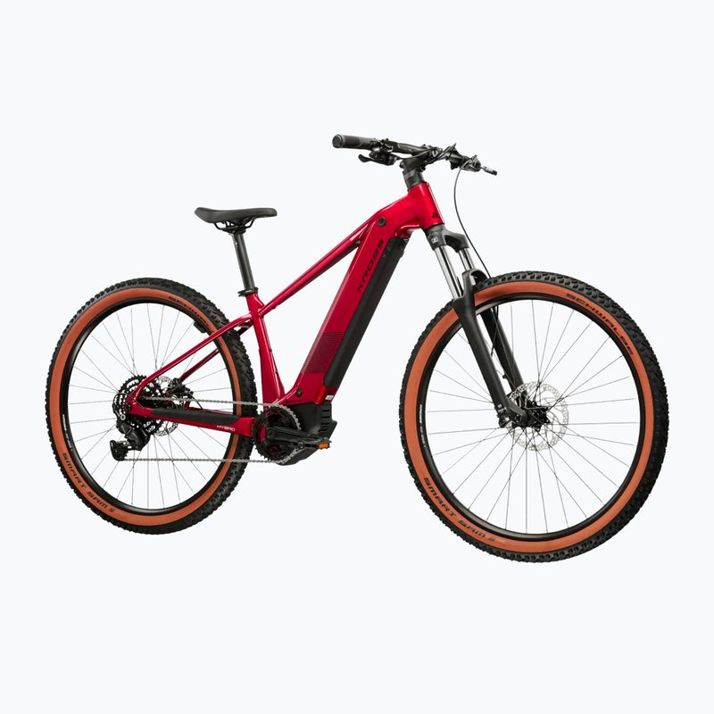Elektrinis dviratis KROSS Influx Hyb 2.0 29 el. 600 Wh ruby/black/gloss 2