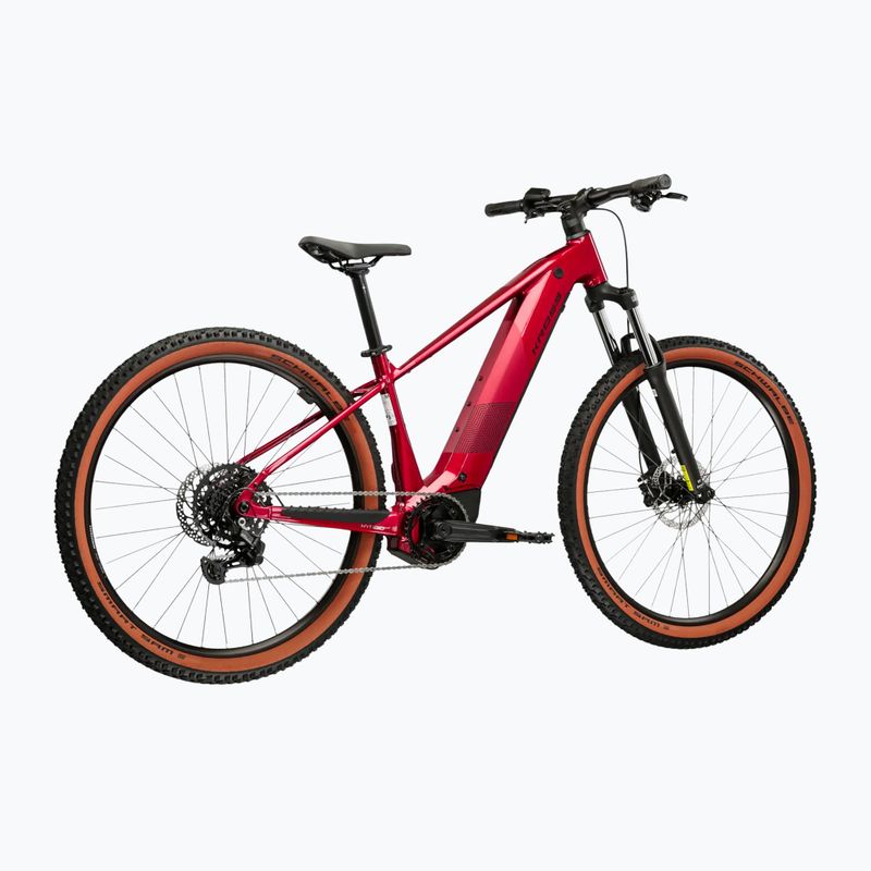 Elektrinis dviratis KROSS Influx Hyb 2.0 29 el. 600 Wh ruby/black/gloss 3