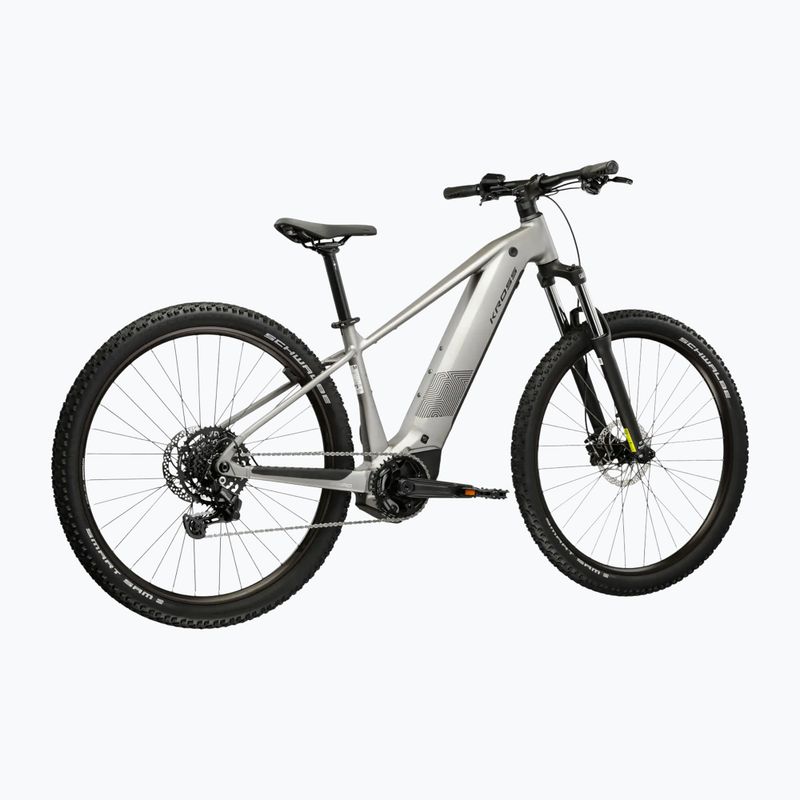 Elektrinis dviratis KROSS Influx Hyb 2.0 29 el. 600 Wh silver/black/matte 3
