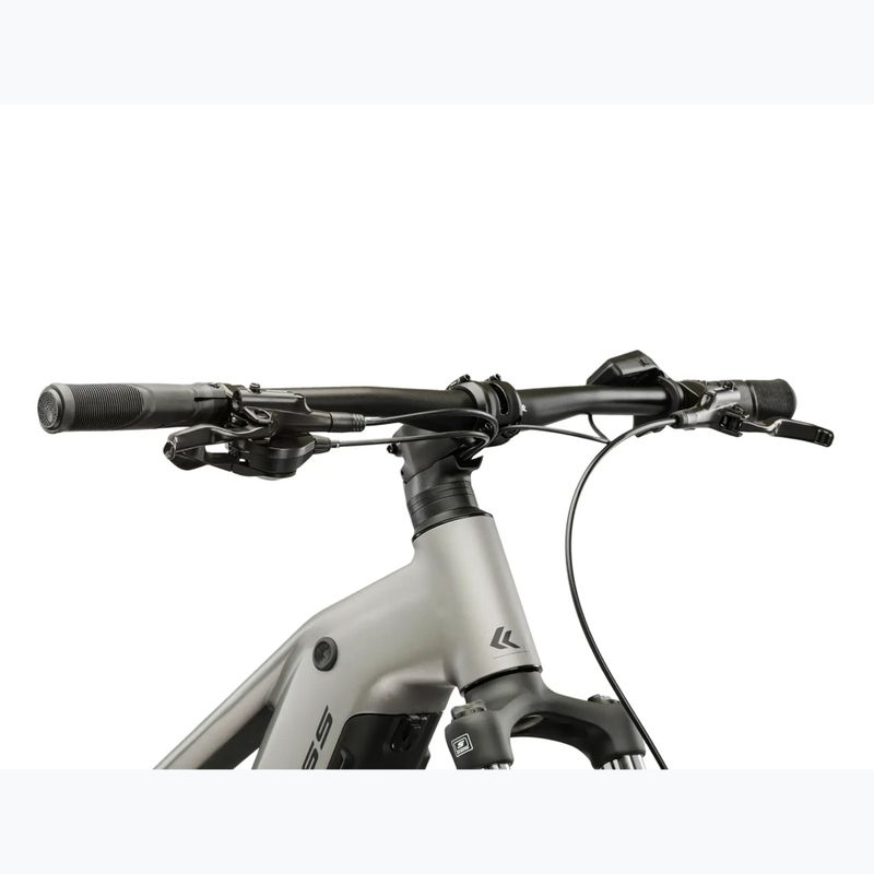 Elektrinis dviratis KROSS Influx Hyb 2.0 29 el. 600 Wh silver/black/matte 4